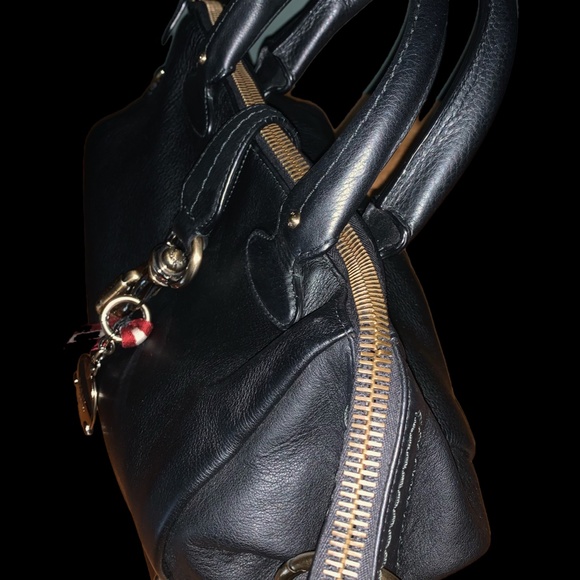 BALLY Leather Tote Bag with Shoulder Strap - Picture 3 of 4